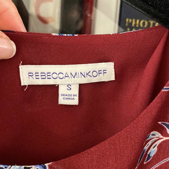 REBECCA MINKOFF Ruflle Above Knee Mini Dress Size S - Picture 8 of 15